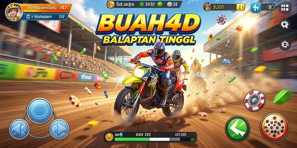 Tampilkan aksi balapan seru dengan BUAH4D dan mobil-mobil cepat.