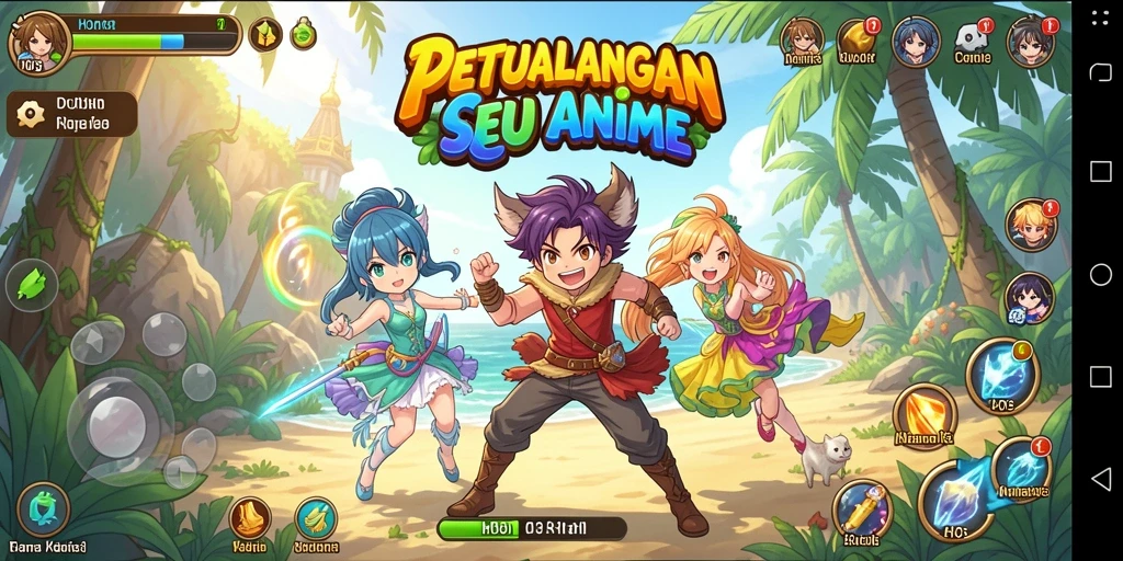 Tampilan gameplay H03 yang memukau dan penuh aksi.