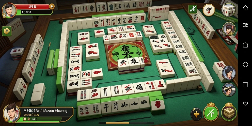 Gameplay menarik dari JPS88 yang menampilkan strategi Mahjong