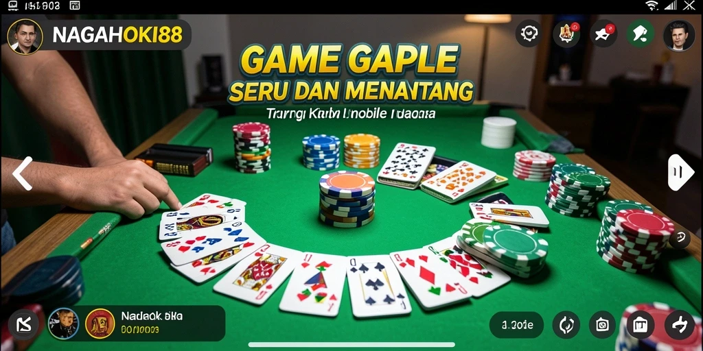 Gameplay seru dan interaktif dalam NAGAHOKI88
