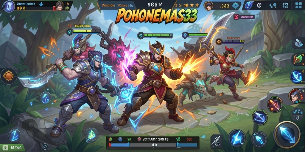 Gameplay seru dan strategi tim dalam POHONEMAS33.