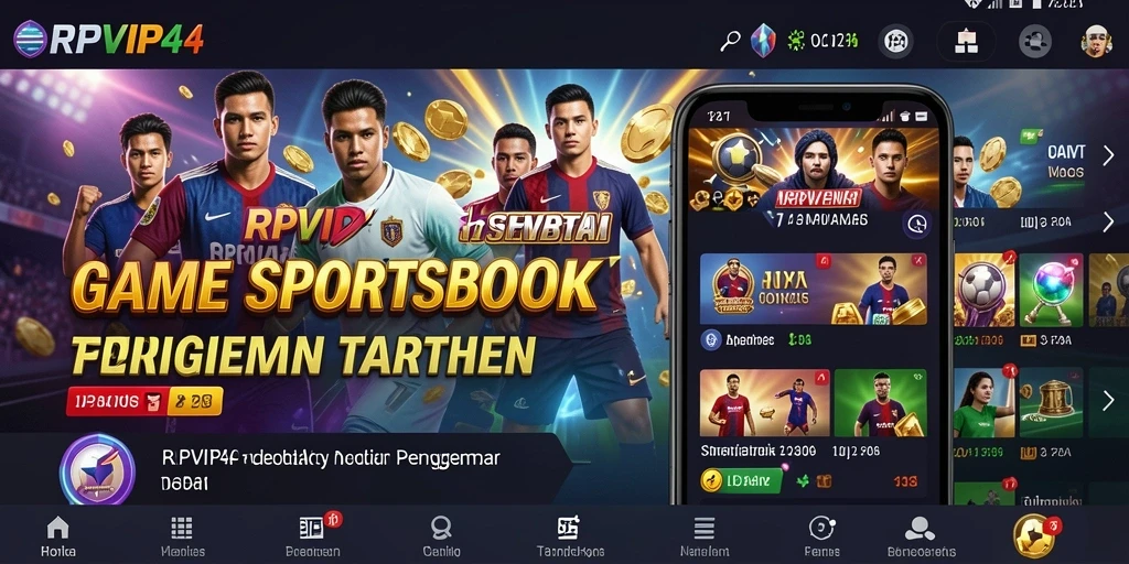 Tampilan gameplay menarik dari RPVIP4 saat taruhan olahraga berlangsung.