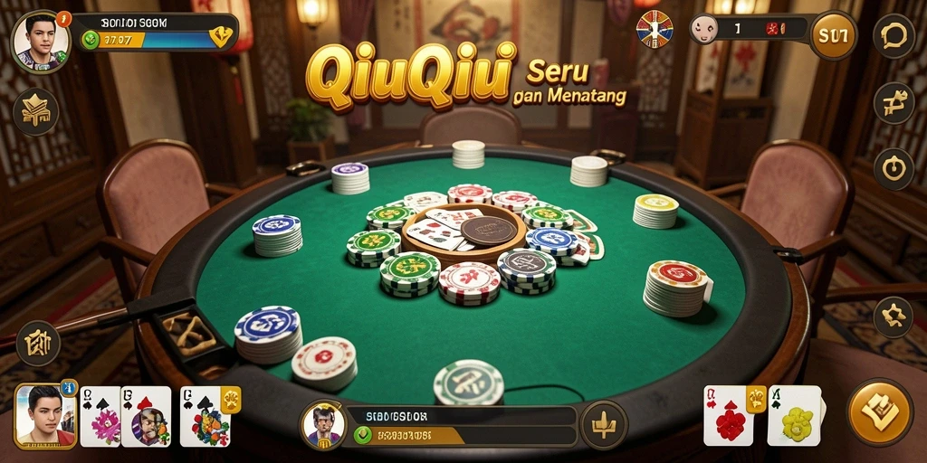 Screenshot gameplay QiuQiu yang seru dan menantang.