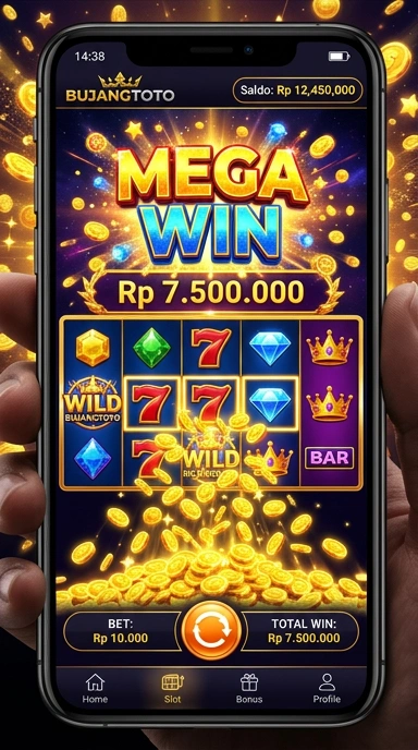 Pengaturan yang mudah untuk aplikasi bujangtoto.